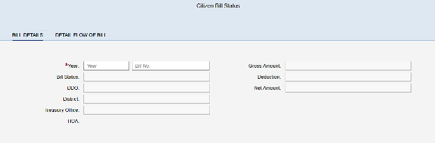 CFMS Bill Details