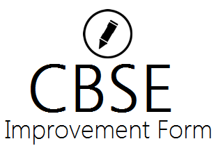 CBSE 12th Improvement Form 2023