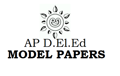 AP DELED 1st Year Model Papers 2025