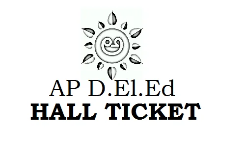 AP D.Ed 1st Year Hall Ticket 2023