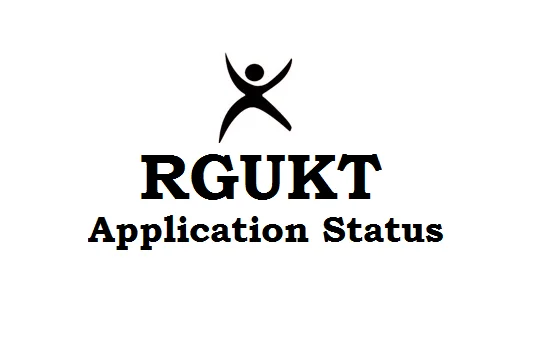 RGUKT IIIT Application Status 2021 Track
