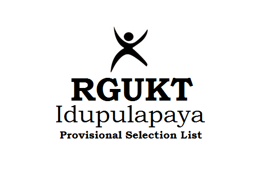 AP RGUKT IIIT Kadapa Selection list 2025