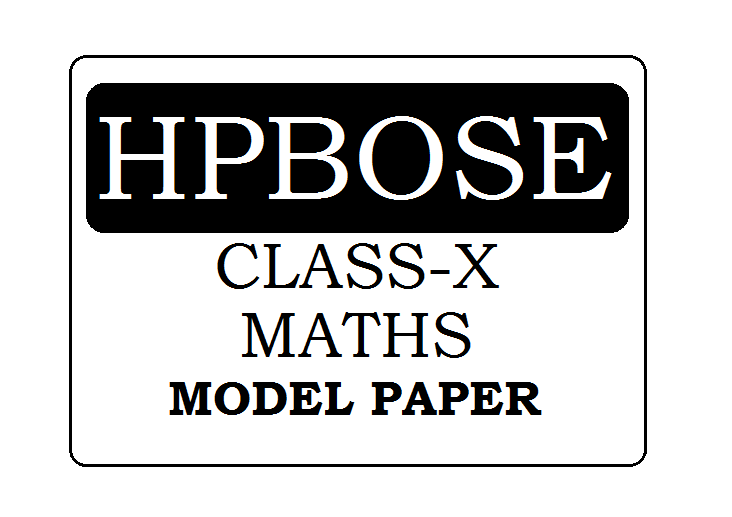 HP Board 10th Mathematics Model Paper 2023