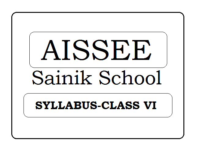 Sainik School 6th Class Syllabus 2022