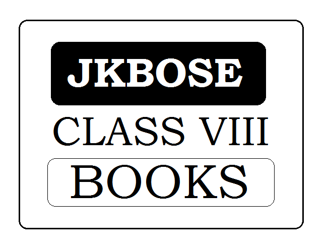 JKBOSE Class 8 Textbook 2023