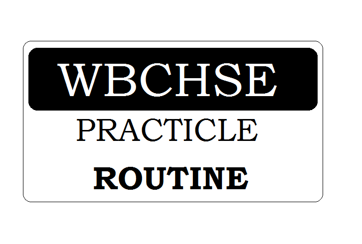 WBCHSE Practical Dates 2023