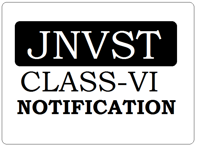 JNVST 6th Notification 2023