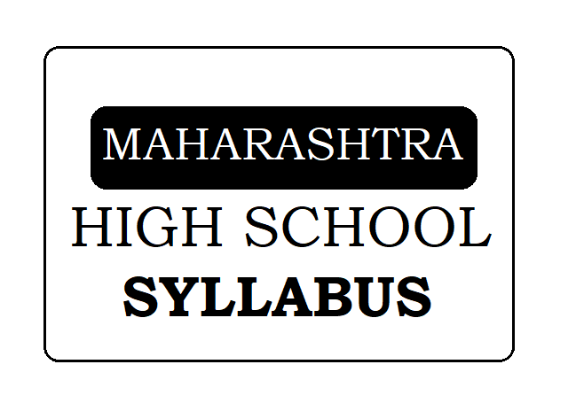 Maharashtra SSC Syllabus 2025