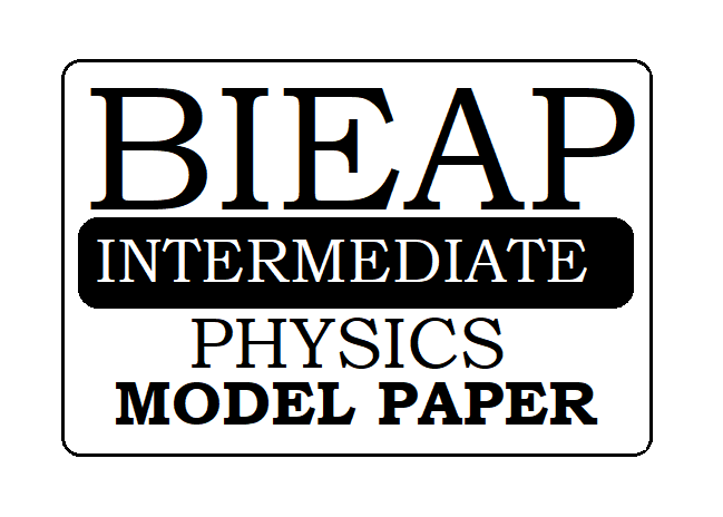 AP 1st & 2nd Inter Physics Model Paper 2024