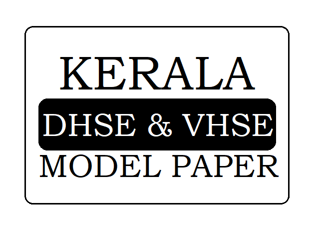 Kerala HSC Model Paper 2024