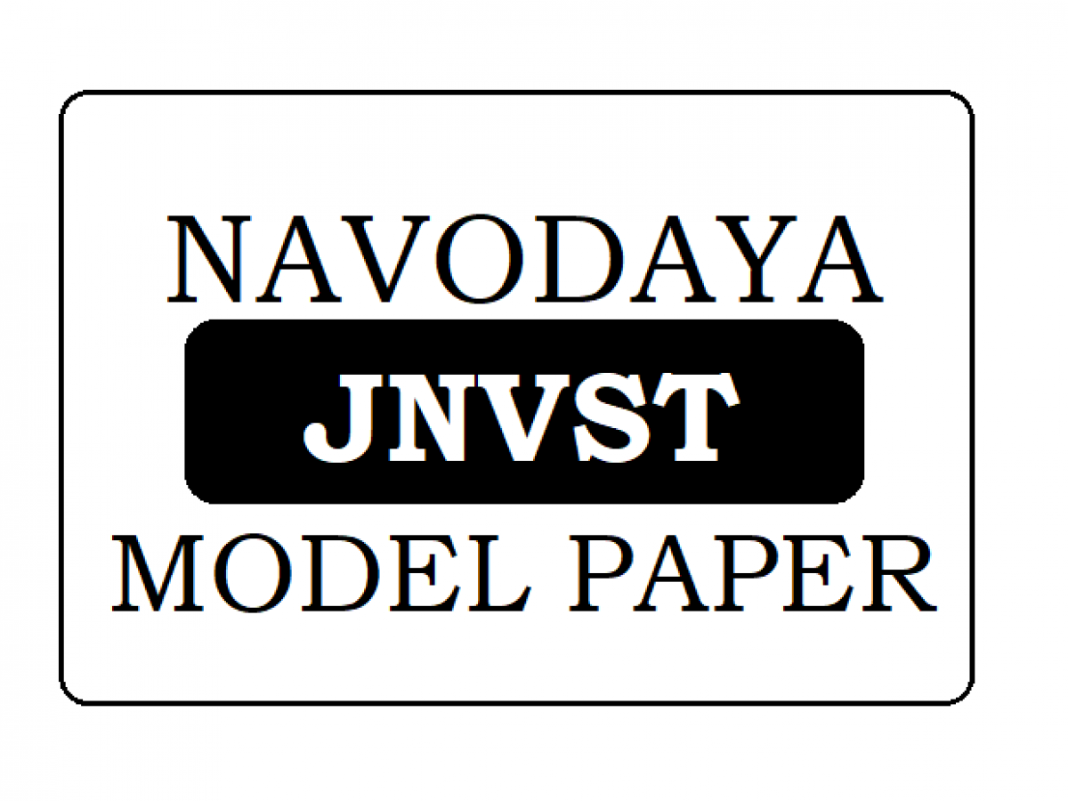 Jnvst Model Paper 2020 Download All Subject