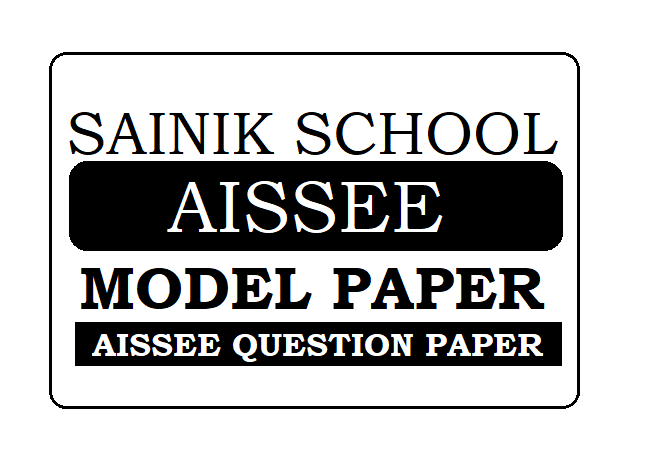 Sainik School Model Paper 2023