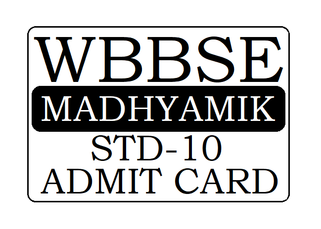 WB 10th Admit Card 2022