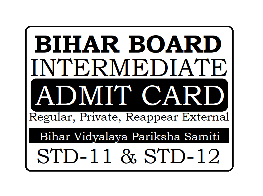 Bihar Board 12th Admit Card 2023