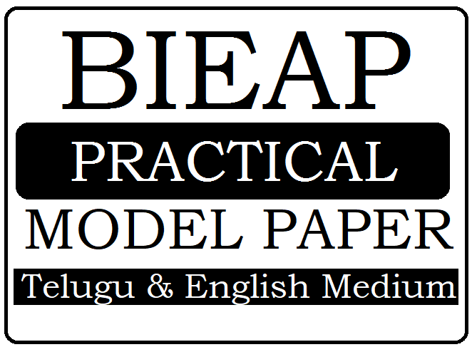 AP Inter Practical Model Paper 2025