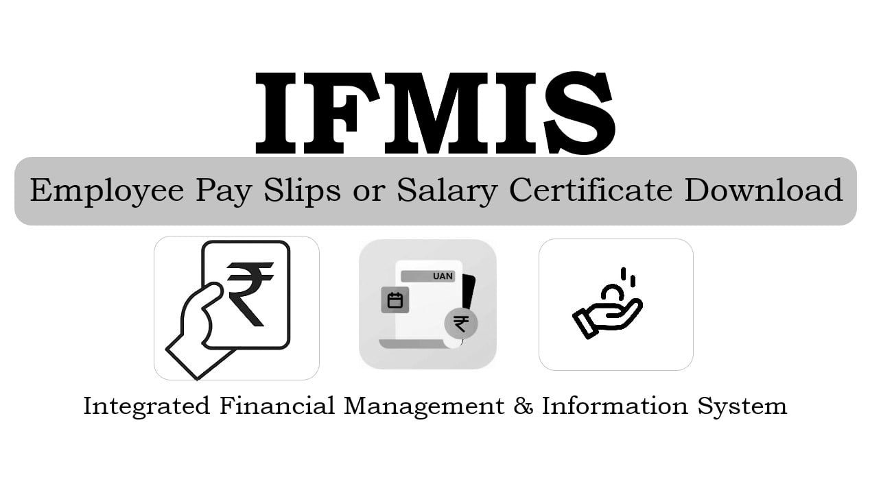 IFMIS Telangana Employee Salary Pay Slips Download