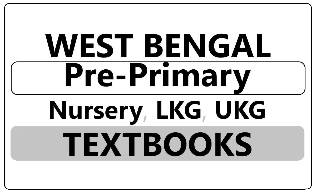 WB Nursery, LKG, UKG Books 2025